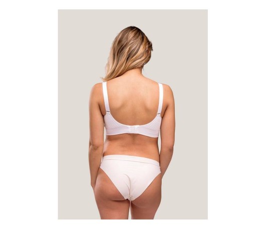 Soutien-Gorge De Grossesse Et D allaitement Avec Rembourrage Blanc Taille M