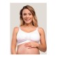 Soutien-Gorge De Grossesse Et D allaitement Avec Rembourrage Blanc Taille L Soutien-Gorge De Grossesse Et D allaitement Avec Rembourrage Blanc Taille L