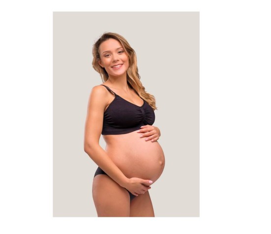 Soutien-Gorge De Grossesse Et D allaitement Avec Rembourrage Noir Taille M