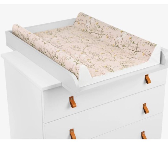 Matelas à Langer Souple PVC 50x70 cm Beige Secret Garden