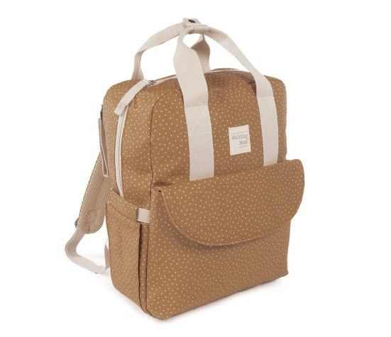Sac à langer Poppy Cannelle à pois