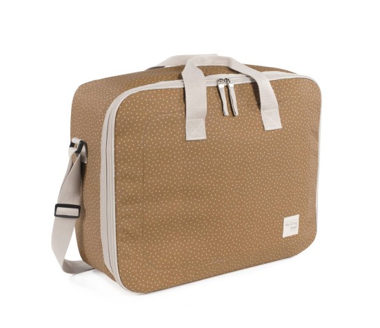 Valise à Pois Poppy Cannelle