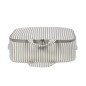 Valise Botton Rayures Valise Botton Rayures