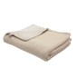 Couverture Sable Maille Flanelle 75x100 cm Couverture Sable Maille Flanelle 75x100 cm