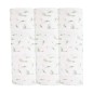 Lot de 3 Langes 70x70 cm -Epis Blé Lot de 3 Langes 70x70 cm -Epis Blé