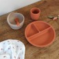 Coffret Repas Silicone Terre de Sienne Coffret Repas Silicone Terre de Sienne