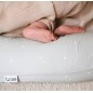 Coussin d'allaitement Jersey Coton Vert eau/ étoiles Coussin d'allaitement Jersey Coton Vert eau/ étoiles