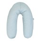 Coussin d'allaitement Jersey Coton Vert eau/ étoiles Coussin d'allaitement Jersey Coton Vert eau/ étoiles