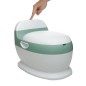 Mini Toilette Vert Sauge avec Bruit Chasse d'eau Mini Toilette Vert Sauge avec Bruit Chasse d'eau