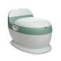 Mini Toilette Vert Sauge avec Bruit Chasse d'eau Mini Toilette Vert Sauge avec Bruit Chasse d'eau