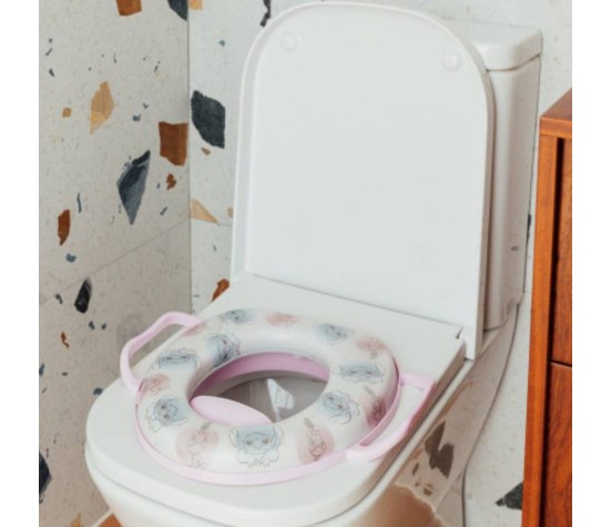 Réducteur de Toilette Confort avec Poignées Lilo & Stitch