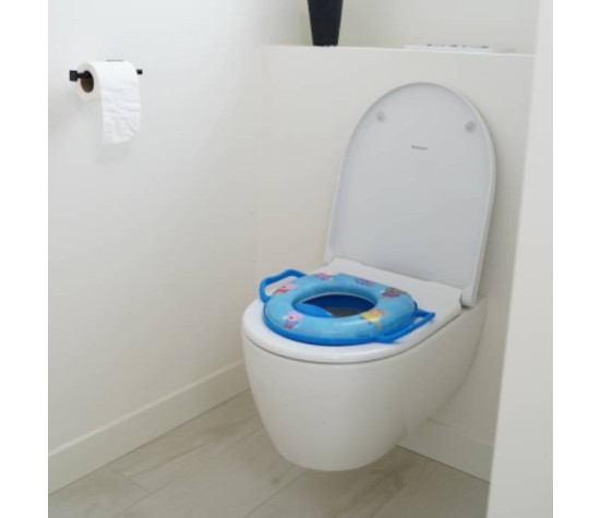 Réducteur de Toilette Confort avec Poignées Peppa Pig