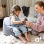 Transat Pouf Evolutif Seat'n Grow Grey Transat Pouf Evolutif Seat'n Grow Grey