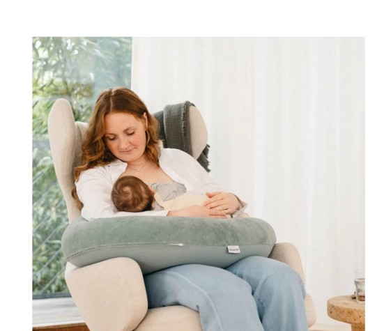 Coussin D allaitement Buddy Corduroy Green