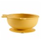 Bol Ventouse Silicone Jaune Miel Bol Ventouse Silicone Jaune Miel