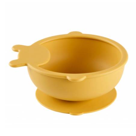 Bol Ventouse Silicone Jaune...