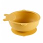 Bol Ventouse Silicone Jaune Miel Bol Ventouse Silicone Jaune Miel