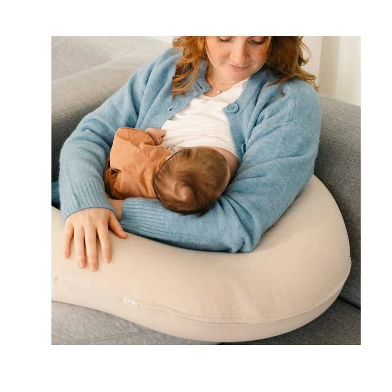 Coussin D allaitement Buddy Corduroy Sand Coussin D allaitement Buddy Corduroy Sand