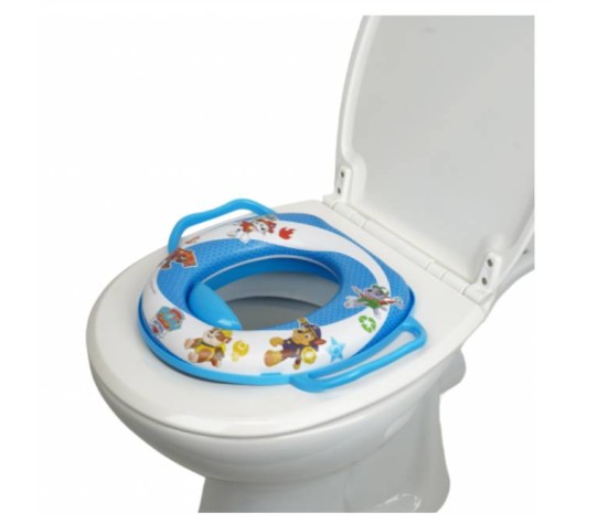 Réducteur de Toilette Confort avec Poignées Pat Patrouille