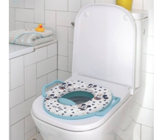 Réducteur de Toilette Confort avec Poignées Mickey
