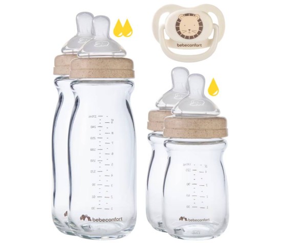 Kit de Biberon en Verre - Physio Air Care