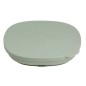 Assiette + Couvercle en silicone Vert Sauge Assiette + Couvercle en silicone Vert Sauge