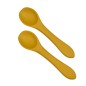 Lot De 2 Cuilliere Silicone Jaune Miel Lot De 2 Cuilliere Silicone Jaune Miel