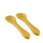 Lot De 2 Cuilliere Silicone Jaune Miel Lot De 2 Cuilliere Silicone Jaune Miel
