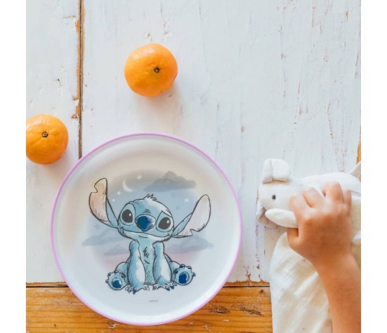 Grande Assiette Anti-Derapante Lilo&Stitch