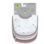 Lot De 5 Bavoirs Impermeable Eponge Fruits Rouge Lot De 5 Bavoirs Impermeable Eponge Fruits Rouge