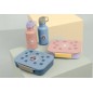 Gourde Pour Enfant Inox Pattern Party Bleu/Vert Gourde Pour Enfant Inox Pattern Party Bleu/Vert