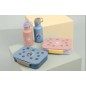 Gourde Pour Enfant Inox Pattern Party Rose/Lilas Gourde Pour Enfant Inox Pattern Party Rose/Lilas