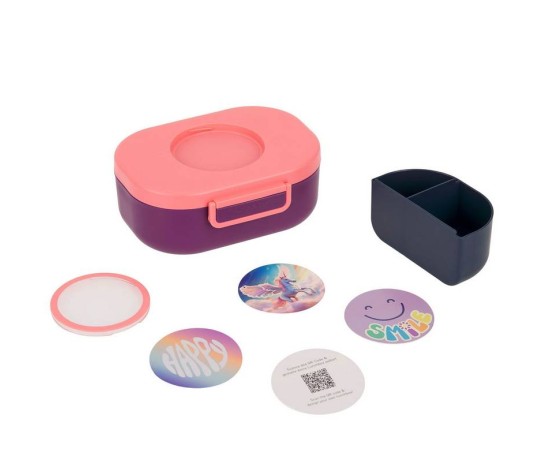 Style & Snack Lunchbox Unique Berry/Pink
