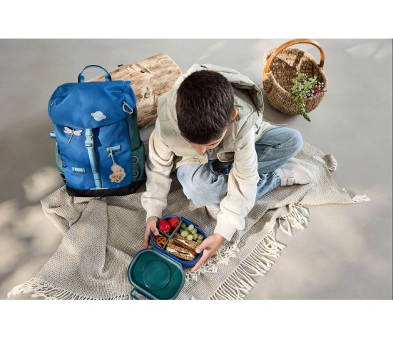 Style & Snack Lunchbox Unique Bleu/Vert