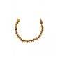 Bracelet Enfant Billes Cognac-Clips Bracelet Enfant Billes Cognac-Clips
