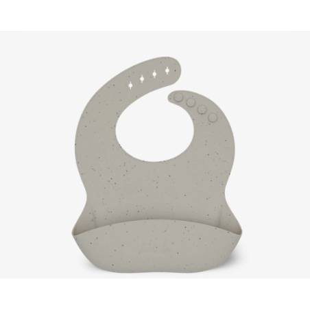 Bavoir En Silicone Sable