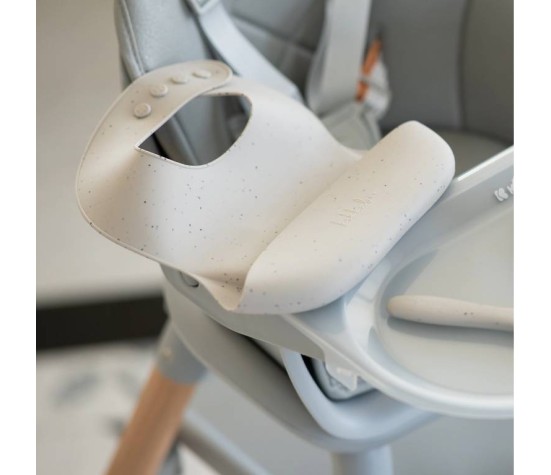 Bavoir En Silicone Sauge