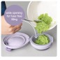 Gourde Alimentaire En Silicone-Rose Gourde Alimentaire En Silicone-Rose