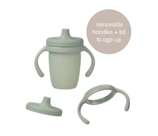 Gobelet A Bec En Silicone-Beige