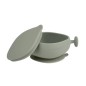 Bol + Couvercle En Silicone-Sauge Bol + Couvercle En Silicone-Sauge
