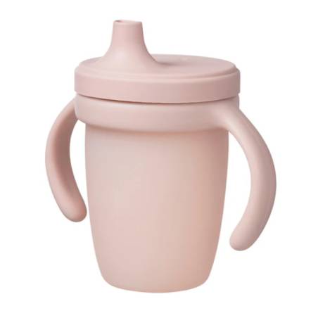Gobelet A Bec En Silicone-Rose
