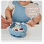 Bol + Couvercle En Silicone-Rose Bol + Couvercle En Silicone-Rose