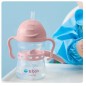 Attache Biberon En Silicone-Rose Attache Biberon En Silicone-Rose