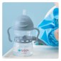 Attache Biberon En Silicone-Bleu Ocean Attache Biberon En Silicone-Bleu Ocean