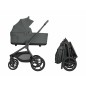 Poussette 2En1 Avec Nacelle Goya Platinum Olive