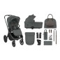 Poussette 2En1 Avec Nacelle Goya Platinum Olive