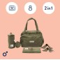 Sac à Langer Fluffy Corduroy Kaki Sac à Langer Fluffy Corduroy Kaki