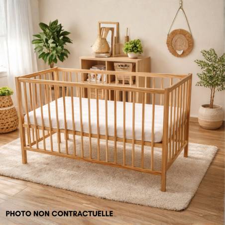 Berceau Ivy Naturel 60 x...