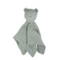 Doudou Langes Ours 34X34Cm -Vert Argile-Honey Doudou Langes Ours 34X34Cm -Vert Argile-Honey