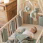 Doudou Langes Ours 34X34Cm -Vert Argile-Honey Doudou Langes Ours 34X34Cm -Vert Argile-Honey